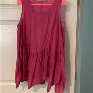 Sundance JP and Mattie fuchsia  tunic